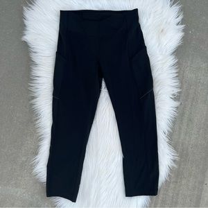 Lululemon cropped black leggings